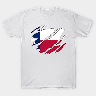 Tear Away Texas Flag T-Shirt